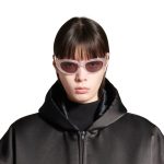 Women’s Bossy Round Af Sunglasses in Light Pink - Image 7